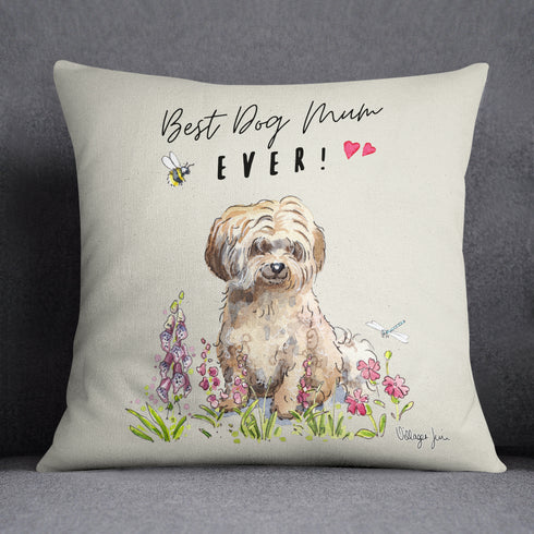 Best Dog Mum Havanese Fawn Cushion